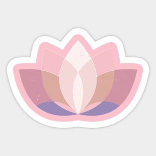 Vintage Lotus Sticker